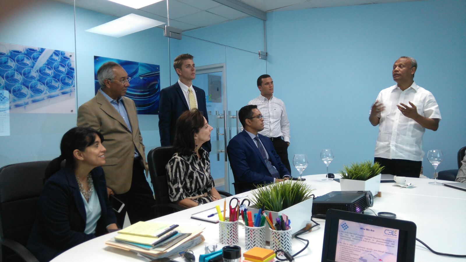 Reunión de Caribbean Biotech Labs con la Misión BID de República Dominicana